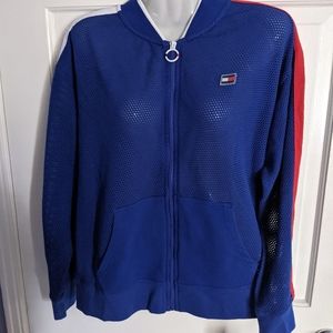 Tommy Hilfiger sport jackets mesh women's size M